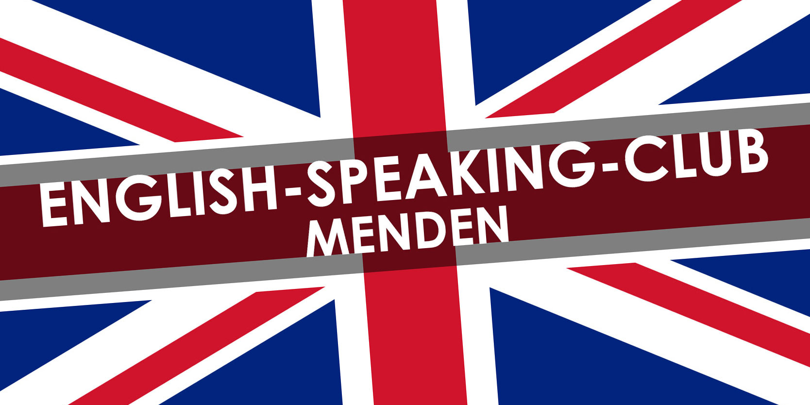 Speaking english logo design Royalty Free Vector Image